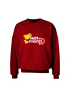 Cute Chick Magnet Design Adult Dark Sweatshirt-Sweatshirts-TooLoud-Deep-Red-Small-Davson Sales