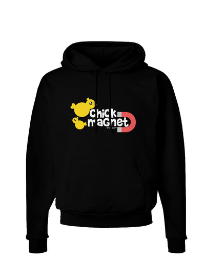 Cute Chick Magnet Design Dark Hoodie Sweatshirt-Hoodie-TooLoud-Black-Small-Davson Sales