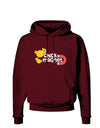 Cute Chick Magnet Design Dark Hoodie Sweatshirt-Hoodie-TooLoud-Maroon-Small-Davson Sales