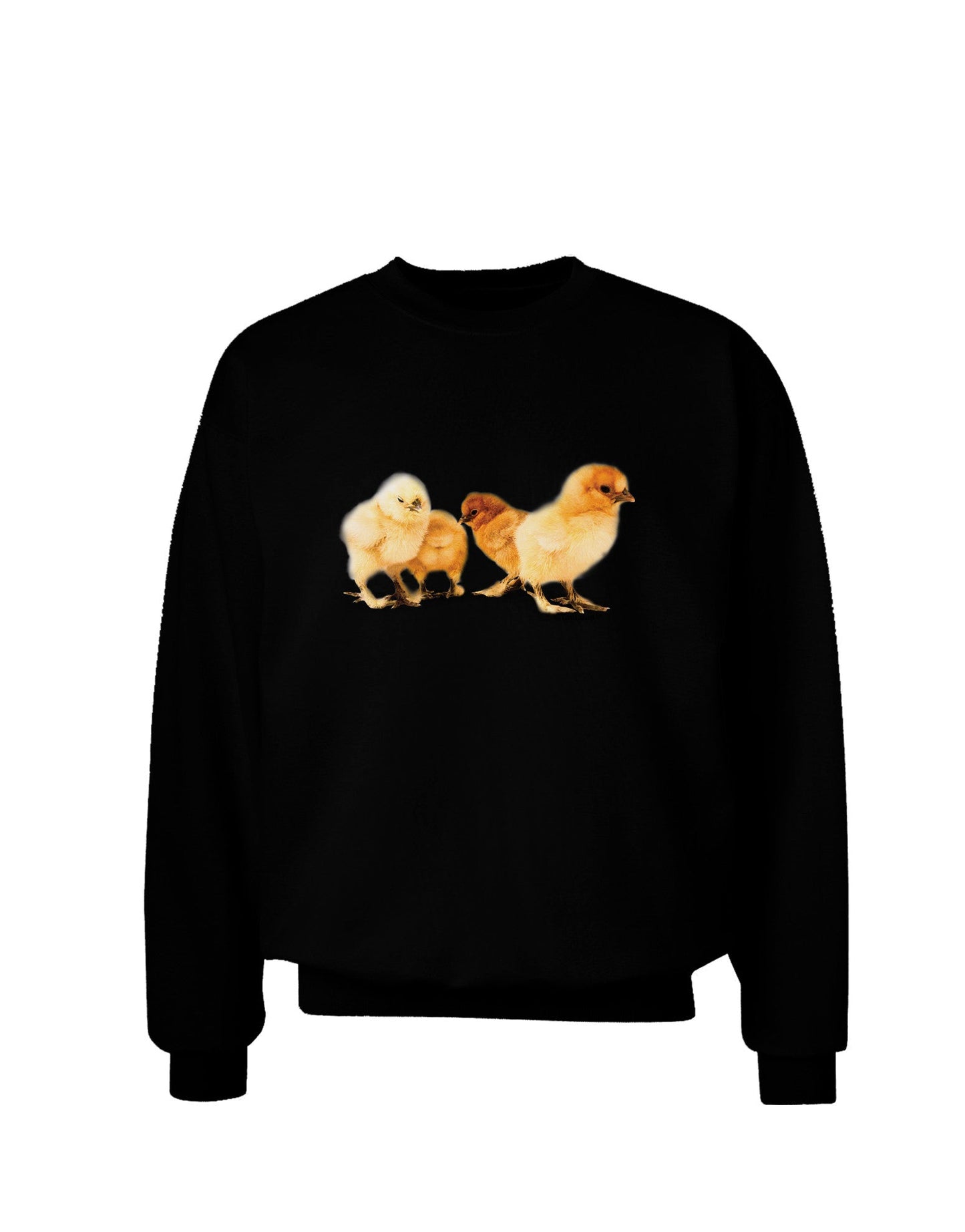 Cute Chicks Adult Dark Sweatshirt-Sweatshirts-TooLoud-Black-Small-Davson Sales