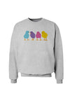 Cute Chicks Sweatshirt-Sweatshirts-TooLoud-Ash-Gray-Small-Davson Sales