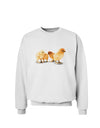 Cute Chicks Sweatshirt-Sweatshirts-TooLoud-White-Small-Davson Sales