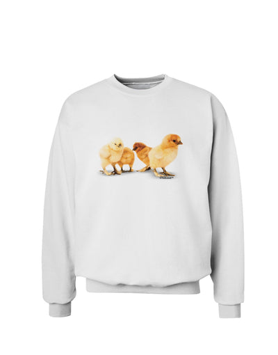 Cute Chicks Sweatshirt-Sweatshirts-TooLoud-White-Small-Davson Sales