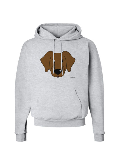 Cute Chocolate Labrador Retriever Dog Hoodie Sweatshirt by TooLoud-Hoodie-TooLoud-AshGray-Small-Davson Sales