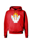 Cute Christmas Angel Girl Dark Hoodie Sweatshirt-Hoodie-TooLoud-Red-Small-Davson Sales