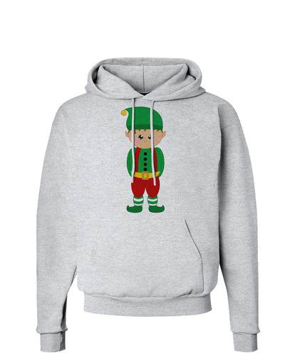 Cute Christmas Elf Boy Hoodie Sweatshirt-Hoodie-TooLoud-AshGray-Small-Davson Sales