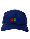 Cute Christmas Ornaments Adult Dark Baseball Cap Hat-Baseball Cap-TooLoud-Royal-Blue-One Size-Davson Sales