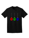 Cute Christmas Ornaments Adult Dark T-Shirt-Mens T-Shirt-TooLoud-Black-Small-Davson Sales