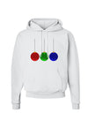 Cute Christmas Ornaments Hoodie Sweatshirt-Hoodie-TooLoud-White-Small-Davson Sales