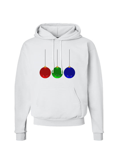 Cute Christmas Ornaments Hoodie Sweatshirt-Hoodie-TooLoud-White-Small-Davson Sales