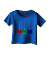 Cute Christmas Ornaments Infant T-Shirt Dark-Ornament-TooLoud-Red-06-Months-Davson Sales