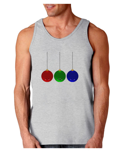 Cute Christmas Ornaments Loose Tank Top-Ornament-TooLoud-AshGray-Small-Davson Sales