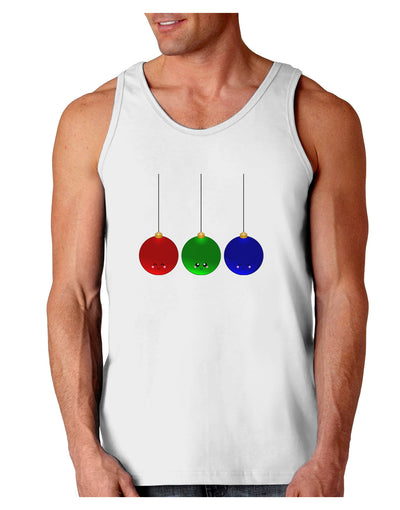 Cute Christmas Ornaments Loose Tank Top-Ornament-TooLoud-White-Small-Davson Sales