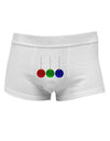 Cute Christmas Ornaments Mens Cotton Trunk Underwear-Men's Trunk Underwear-TooLoud-White-Small-Davson Sales