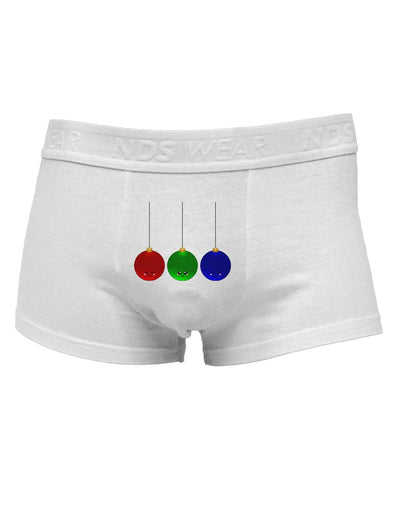 Cute Christmas Ornaments Mens Cotton Trunk Underwear-Men's Trunk Underwear-TooLoud-White-Small-Davson Sales