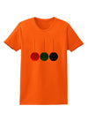 Cute Christmas Ornaments Womens T-Shirt-Ornament-TooLoud-Orange-X-Small-Davson Sales