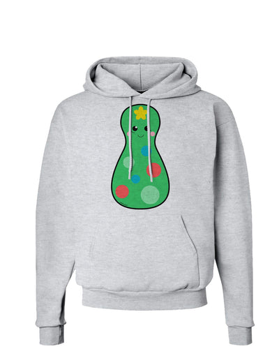 Cute Christmas Tree Matryoshka Nesting Doll Hoodie Sweatshirt-Hoodie-TooLoud-AshGray-Small-Davson Sales