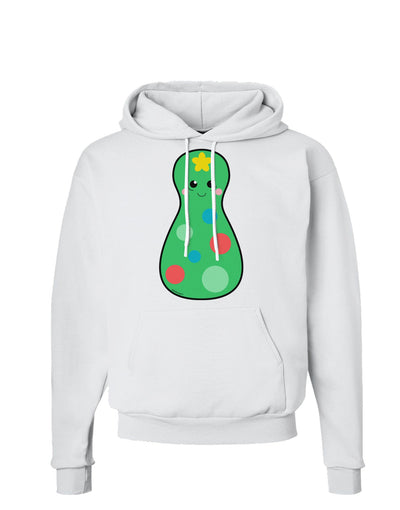 Cute Christmas Tree Matryoshka Nesting Doll Hoodie Sweatshirt-Hoodie-TooLoud-White-Small-Davson Sales