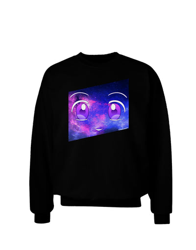 Cute Cosmic Eyes Adult Dark Sweatshirt-Sweatshirts-TooLoud-Black-Small-Davson Sales