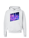 Cute Cosmic Eyes Hoodie Sweatshirt-Hoodie-TooLoud-White-Small-Davson Sales