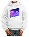 Cute Cosmic Eyes Youth Hoodie Pullover Sweatshirt-Youth Hoodie-TooLoud-White-XS-Davson Sales