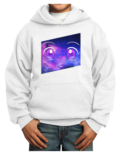 Cute Cosmic Eyes Youth Hoodie Pullover Sweatshirt-Youth Hoodie-TooLoud-White-XS-Davson Sales