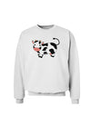 Cute Cow Sweatshirt-Sweatshirts-TooLoud-White-Small-Davson Sales