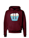 Cute Cupcake with Sprinkles Dark Hoodie Sweatshirt by TooLoud-Hoodie-TooLoud-Maroon-Small-Davson Sales