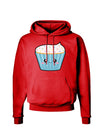 Cute Cupcake with Sprinkles Dark Hoodie Sweatshirt by TooLoud-Hoodie-TooLoud-Red-Small-Davson Sales