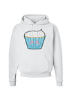 Cute Cupcake with Sprinkles - Heart Eyes Hoodie Sweatshirt by TooLoud-Hoodie-TooLoud-White-Small-Davson Sales