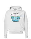 Cute Cupcake with Sprinkles Hoodie Sweatshirt by TooLoud-Hoodie-TooLoud-White-Small-Davson Sales