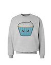 Cute Cupcake with Sprinkles Sweatshirt by TooLoud-Sweatshirts-TooLoud-AshGray-Small-Davson Sales