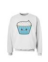 Cute Cupcake with Sprinkles Sweatshirt by TooLoud-Sweatshirts-TooLoud-White-Small-Davson Sales