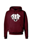 Cute Dalmatian Dog Dark Hoodie Sweatshirt by TooLoud-Hoodie-TooLoud-Maroon-Small-Davson Sales