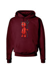 Cute Devil - Halloween Design Dark Hoodie Sweatshirt-Hoodie-TooLoud-Maroon-Small-Davson Sales