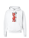 Cute Devil - Halloween Design Hoodie Sweatshirt-Hoodie-TooLoud-White-Small-Davson Sales