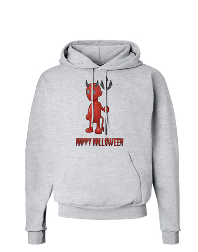 Cute Devil - Happy Halloween Design Hoodie Sweatshirt-Hoodie-TooLoud-AshGray-Small-Davson Sales