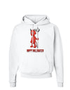 Cute Devil - Happy Halloween Design Hoodie Sweatshirt-Hoodie-TooLoud-White-Small-Davson Sales