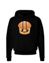 Cute Dinner Roll Dark Hoodie Sweatshirt-Hoodie-TooLoud-Black-Small-Davson Sales