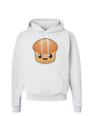 Cute Dinner Roll Hoodie Sweatshirt-Hoodie-TooLoud-White-Small-Davson Sales