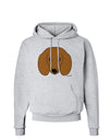 Cute Doxie Dachshund Dog Hoodie Sweatshirt by TooLoud-Hoodie-TooLoud-AshGray-Small-Davson Sales