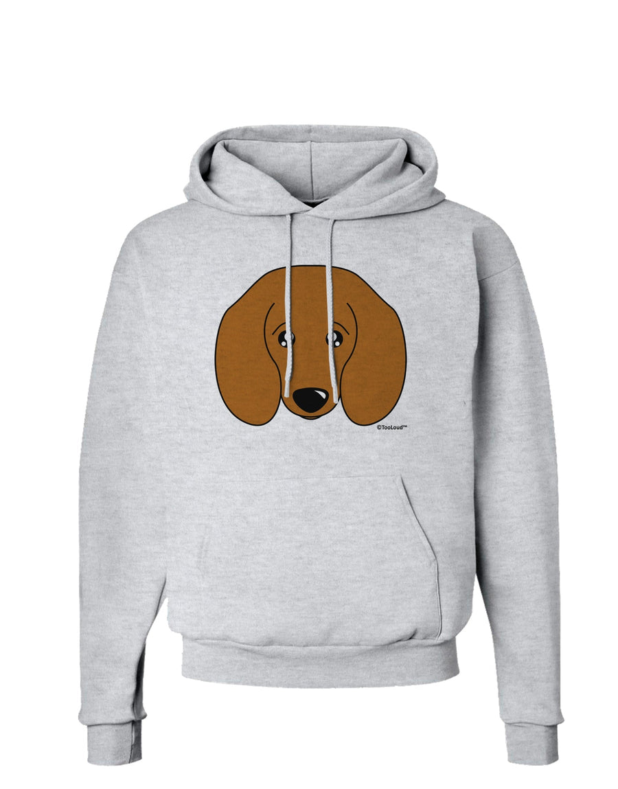 Cute Doxie Dachshund Dog Hoodie Sweatshirt by TooLoud-Hoodie-TooLoud-White-Small-Davson Sales