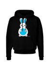 Cute Easter Bunny - Blue Dark Hoodie Sweatshirt by TooLoud-Hoodie-TooLoud-Black-Small-Davson Sales
