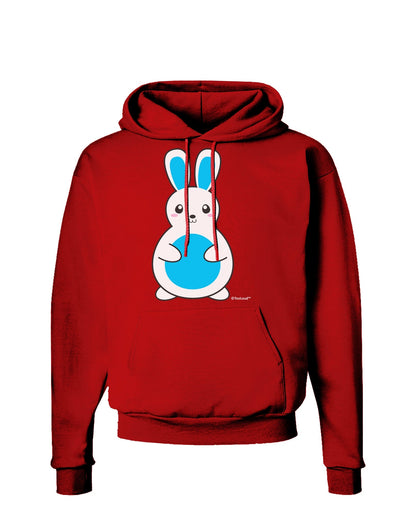 Cute Easter Bunny - Blue Dark Hoodie Sweatshirt by TooLoud-Hoodie-TooLoud-Red-Small-Davson Sales
