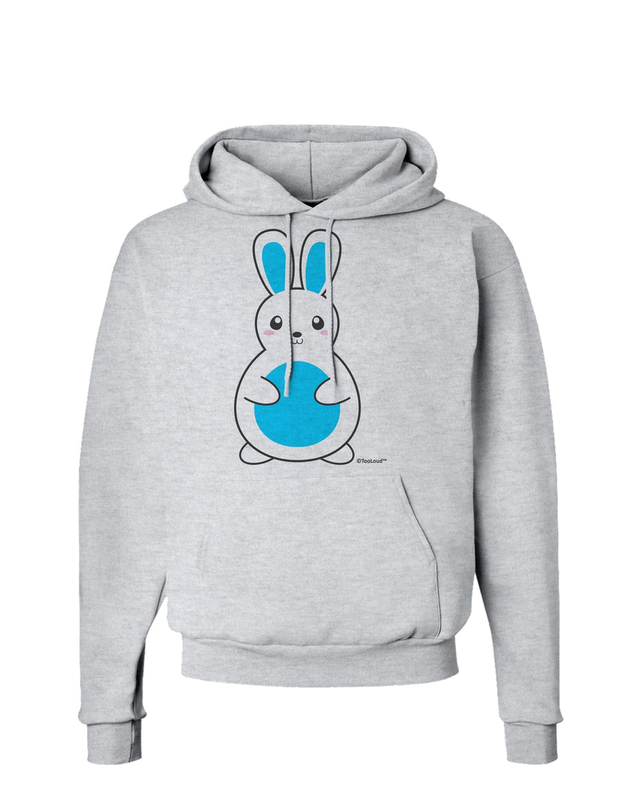 Cute Easter Bunny - Blue Hoodie Sweatshirt by TooLoud-Hoodie-TooLoud-White-Small-Davson Sales