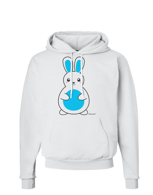 Cute Easter Bunny - Blue Hoodie Sweatshirt by TooLoud-Hoodie-TooLoud-White-Small-Davson Sales