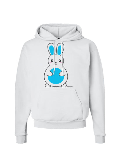 Cute Easter Bunny - Blue Hoodie Sweatshirt by TooLoud-Hoodie-TooLoud-White-Small-Davson Sales