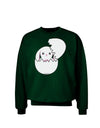 Cute Easter Bunny Hatching Adult Dark Sweatshirt by TooLoud-Sweatshirts-TooLoud-Deep-Forest-Green-Small-Davson Sales