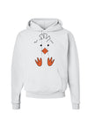 Cute Easter Chick Face Hoodie Sweatshirt-Hoodie-TooLoud-White-Small-Davson Sales