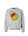 Cute Father Candy Corn Family Halloween Sweatshirt-Sweatshirts-TooLoud-AshGray-Small-Davson Sales